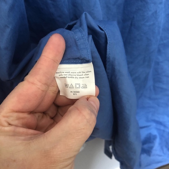 Donald Trump signature luxury french cuff blue Dress shirt 16 - Picture 6 of 8